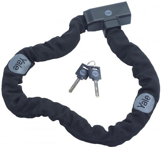 Yale Bicycle Cable Lock with Key Black