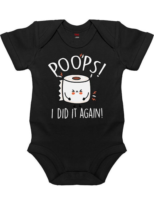 Koupakoupa Poops!...i Did It Again Short-Sleeved Black