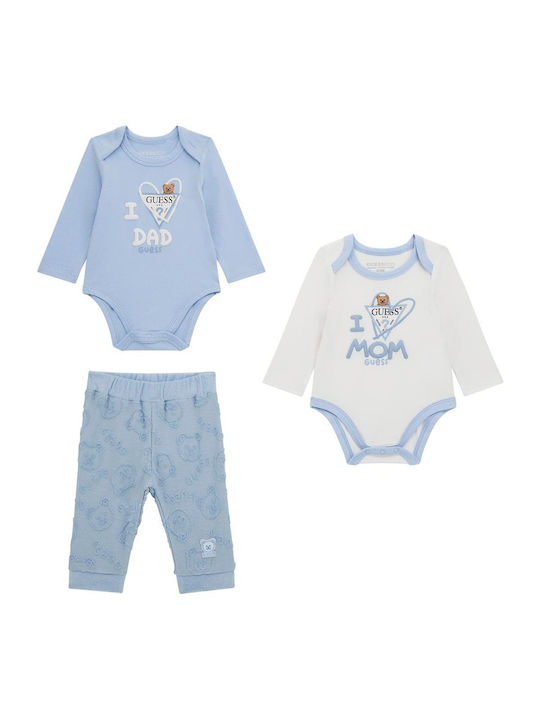 Guess Baby Bodysuit Set White