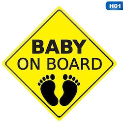 Pegasus Unisex Baby on Board Car Sign Sticker