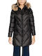 Blauer Women's Long Lifestyle Jacket for Winter Black