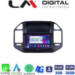 LM Digital Car-Audiosystem für Mitsubishi Pajero 1999 > 2006 (Bluetooth/USB/WiFi/GPS/Android-Auto)