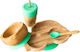 Eco Rascals Σετ Φαγητού από Bamboo Πράσινο 4τμχ