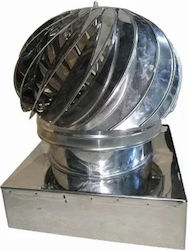 Metallwork-ψηλος Περιστροφικό Καπέλο Inox Φ34x34