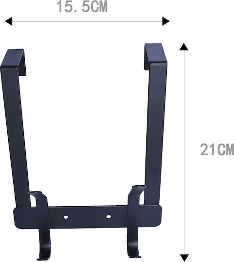 Tpster Κρεμάστρα Πόρτας Μεταλλική 15.5x8.5x21εκ.