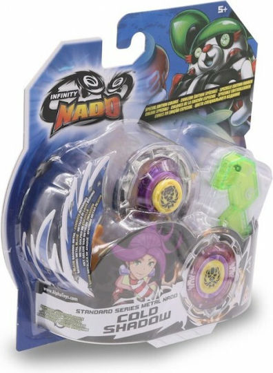 Just Toys Spinning Top Standard Metal Series Accessories Cold Shadow