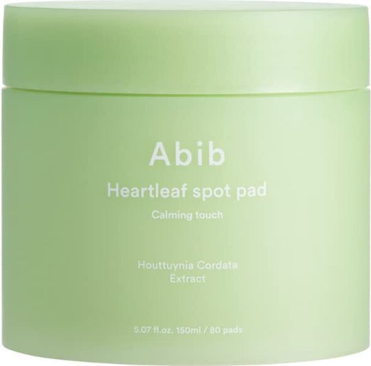 Abib Heartleaf Pads Τόνωσης Προσώπου με Heartleaf & Υαλουρονικό Οξύ 80τμχ