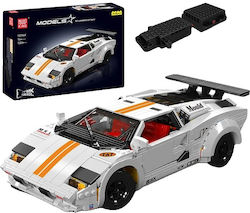 Mould King Blocuri de construcție Countach Sports Race Car pentru 14+ ani 1384buc