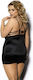Desita Große Größen Sexy Baby Dolls Schwarz