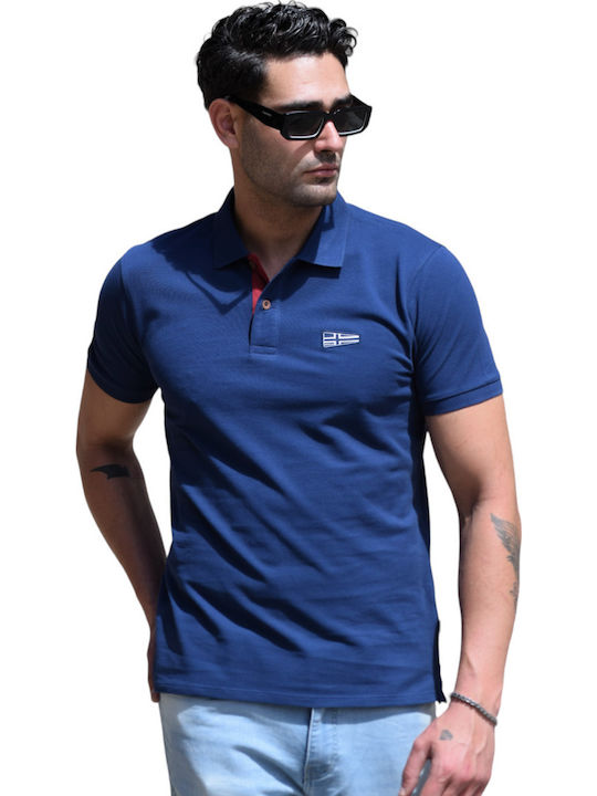North Star Polo Blouse Blue