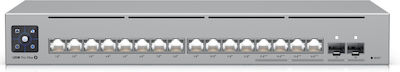 Ubiquiti Managed L2 / L3 Switch with 16 Ethernet Ports and 2 SFP Ports