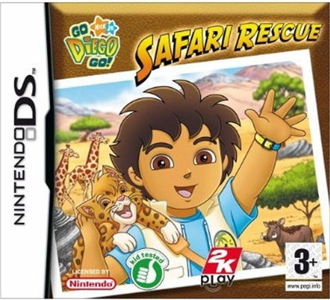 Go Diego Go Safari Rescue Nintendo DS