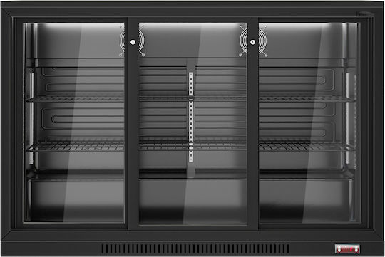 Lappas Kühlschrank Rückwandbar Bier 330Es mit drei Türen H83.5xB133.5xT50.5cm