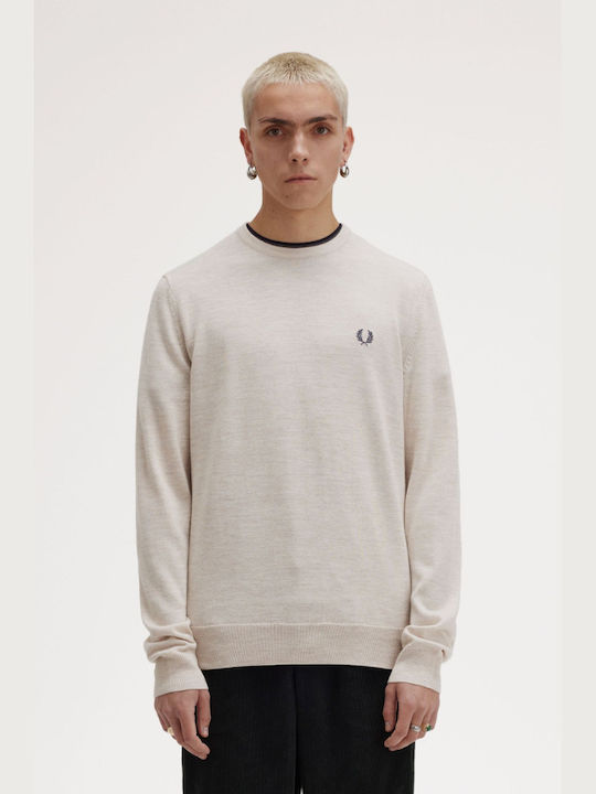 Fred Perry Ανδρική Μπλούζα Ασημί