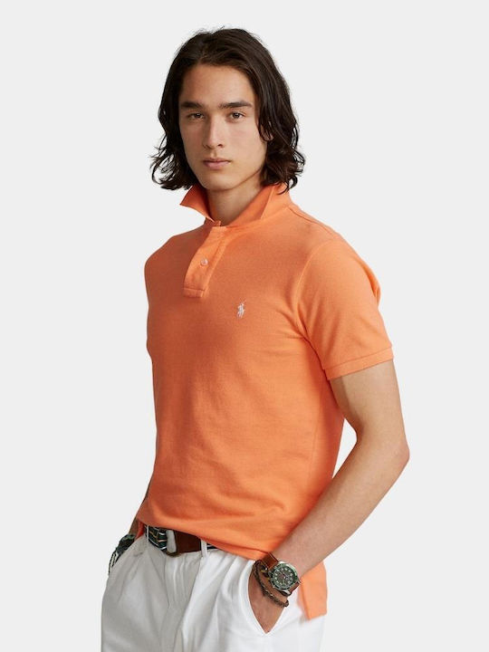 Ralph Lauren Herren Kurzarmshirt Polo Orange