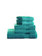 Charalambidis Textiles Face Towel 50x100cm Petrol Blue Weight 500gsm