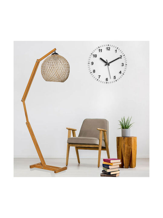 Floor Lamp H140cm. with Socket for Bulb E27