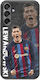 Football Stars Robert Lewandowski Samsung Galaxy M55 5g Black TPU Black Silicone