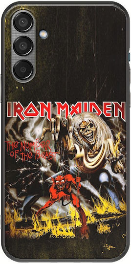 Iron Maiden Number Beast Samsung Galaxy M55 5G Black TPU Black Silicone
