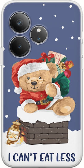 Xmas Bär Ich Kann Nicht Weniger Essen Realme GT 6T 5G Flexibles TPU Transparentes Silikon