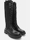 Sock Boot with Lug Sole 4314801-black