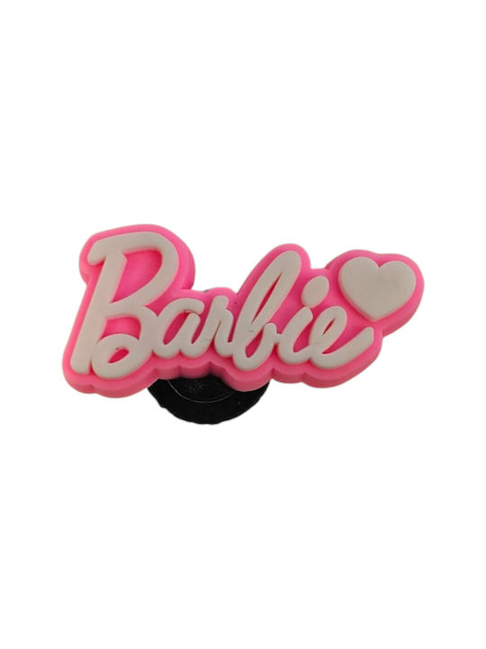 Accesoriu Decorativ pentru Pantofi Crocs Logo Design Barbie 1