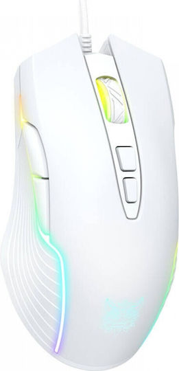 Onikuma CW905 RGB Gaming Mouse 64000 DPI White