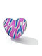 Silver me Purple Heart Blue Silver Charm