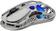 GravaStar Mercury M1 Pro Drahtlos RGB Gaming Gaming Maus 26000 DPI Battle-Worn Version Silver Mist
