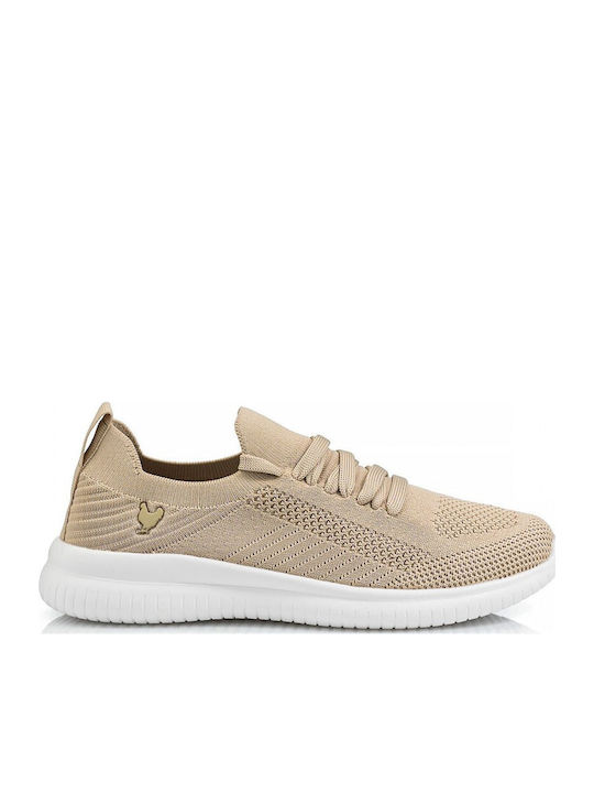 Walk In Pitas Γυναικεία Sneakers Μπεζ