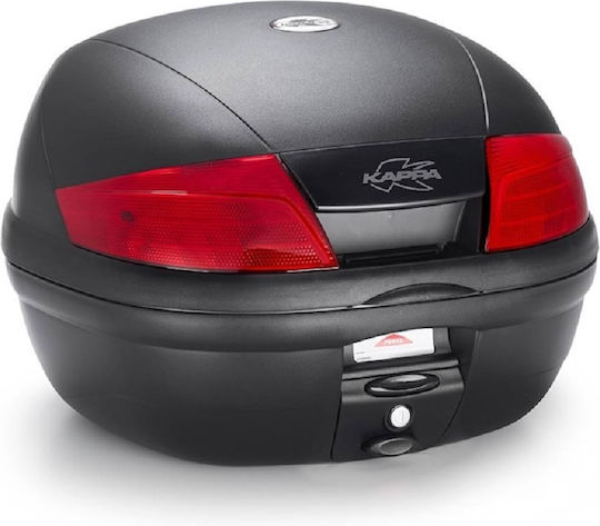 Kappa Moto Monolock Μπαγκαζιέρα Μοτοσυκλέτας 35lt Μαύρη