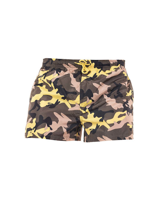 Chromosome Men's Swimwear Shorts Παραλλαγή Camo