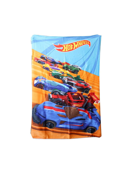 Hot Wheels Κουβέρτα Fleece πορτοκαλί 100x140εκ.