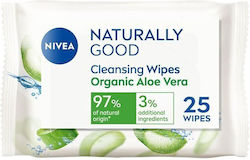 Nivea Naturally Good Pads Makeup Remover 25pcs