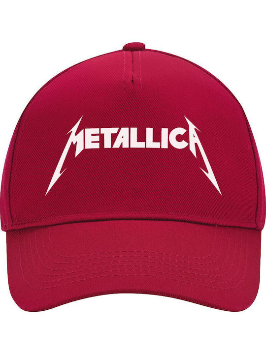 Metallica Adult Hat Ultimate Red 100% Cotton Dr...