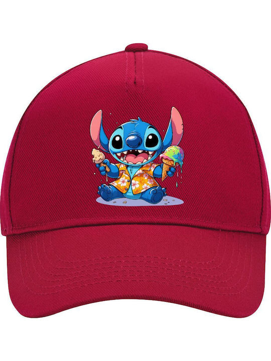 Stitch Eiscreme Erwachsenen-Hut Ultimate Rot 10...
