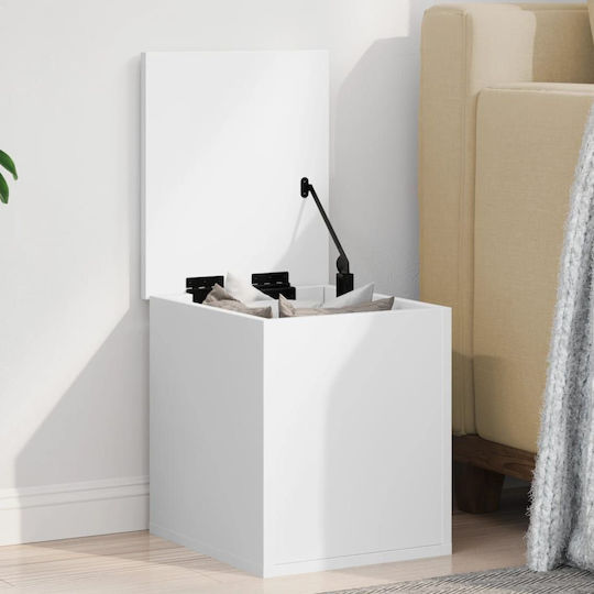 vidaXL Trunchi decorativ Lemn Alb 30x35x35buc