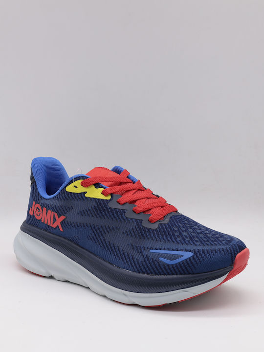 Jomix Bărbați Sneakers Blue / Red