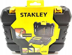 Комплект свредла Stanley, 50 части Комплект свредла Stanley, 50 части