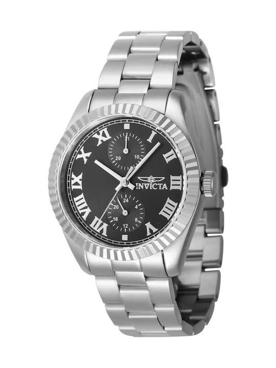 Invicta Specialty Damen Uhr mit Silber Metallar...
