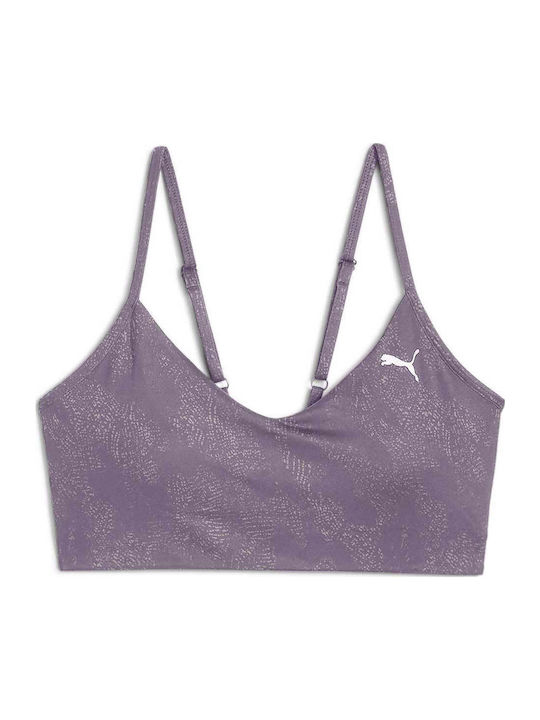 PUMA Femei Sutien sport Violet cu umplutură și ...
