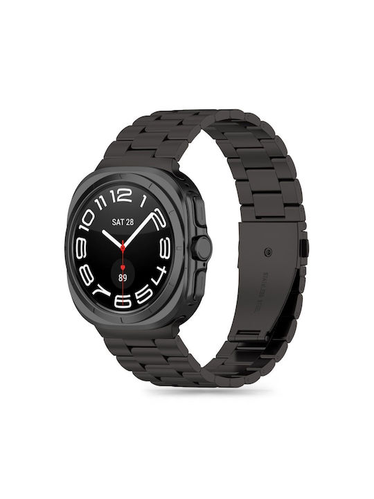 Tech-Protect Stainless Curea Oțel inoxidabil Negru (Samsung Galaxy Watch Ultra 47mm)