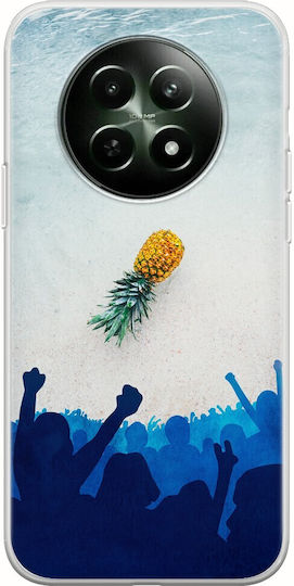 Pineapple Realme 12x 5g Flexible Tpu Διάφανη Σιλικόνη