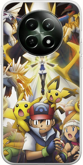 Pokemon Realme 12x 5g TPU Flexibil Silicon Transparent