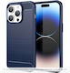 Techsuit Carbon Back Cover Σιλικόνης Μπλε (Oppo...
