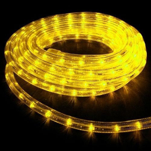 LED-Streifen 220V Gelb Licht 10m