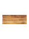 vidaXL Правоъгълена Повърхност на масата Масивно дърво Mango - Brown 70x40x3.8см 371382 1бр