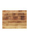 vidaXL Правоъгълена Повърхност на масата Масивно дърво Mango - Brown 70x50x3.8см 371393 1бр