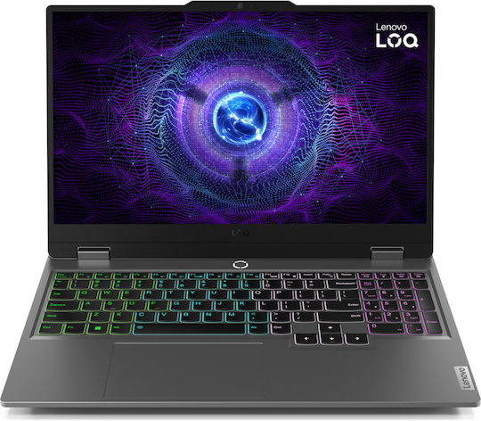 Lenovo LOQ 15ARP9 15.6" IPS FHD 144Hz (Ryzen 7-7435HS/16GB/512GB SSD/GeForce RTX 4050/W11 Home) Luna Grey (GR Keyboard)