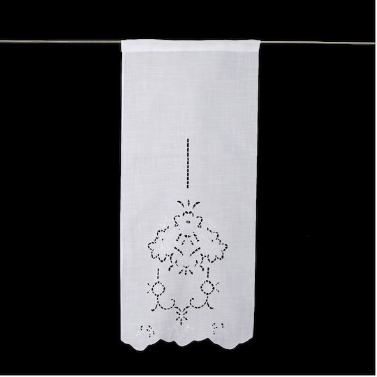 Dimeco Perdea Albă 120x150 cm